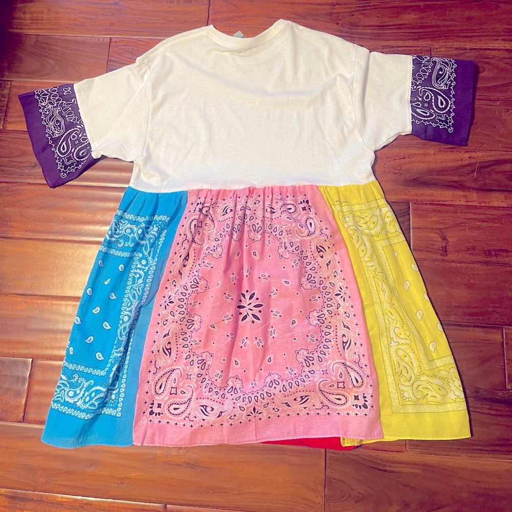 Custom bandana dress